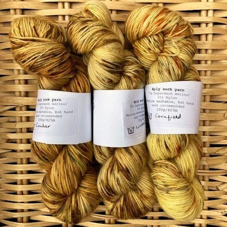 Conker -merino-nylon sock 4 ply