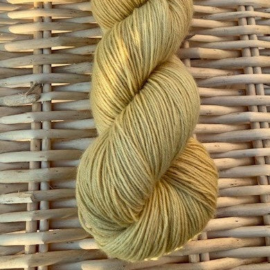 Mustard Bluefaced Leicester 4 ply Sock yarn