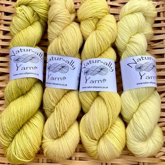 Lime - Bluefaced Leicester 4 ply Sock yarn