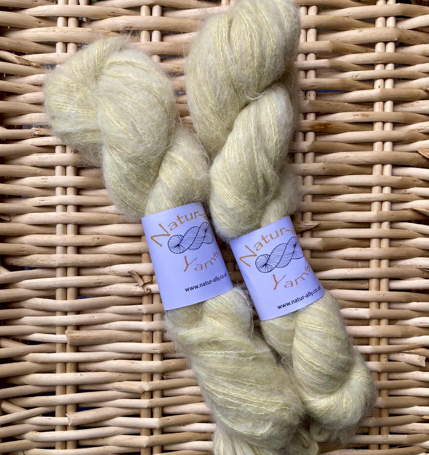 Lime - Alpaca Fluff Lace