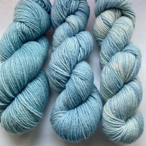 Sky Naturally dyed Bluefaced Leicester DK