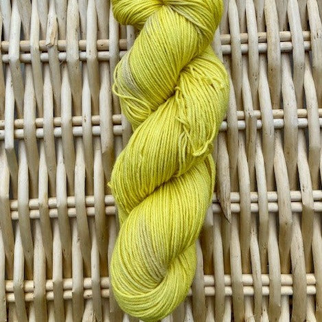 Lemon Merino 4ply sock yarn