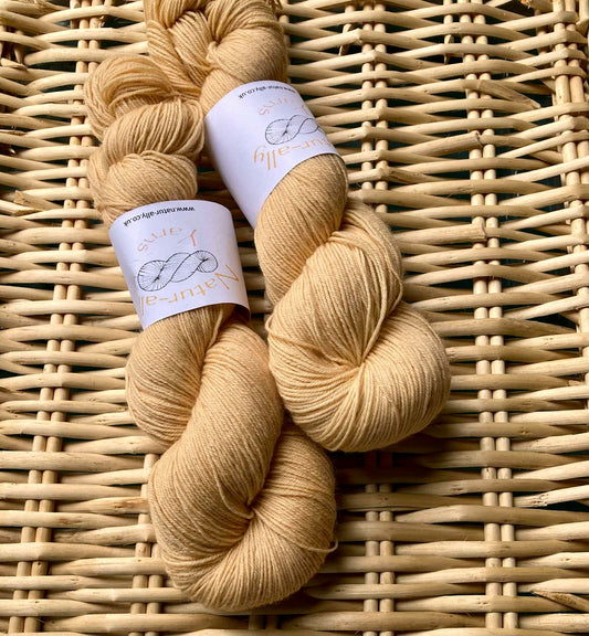 Apricot - Organic Merino 4ply non superwash