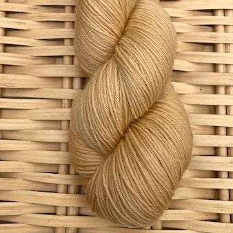 Caramel - Merino - nylon sock yarn