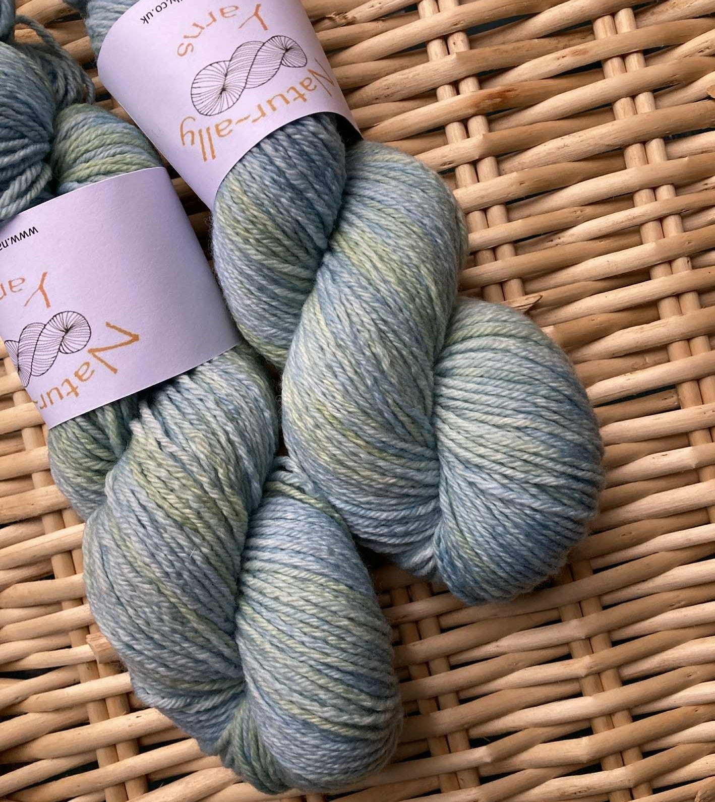 Caribbean Sea (light) - Organic Merino DK non superwash