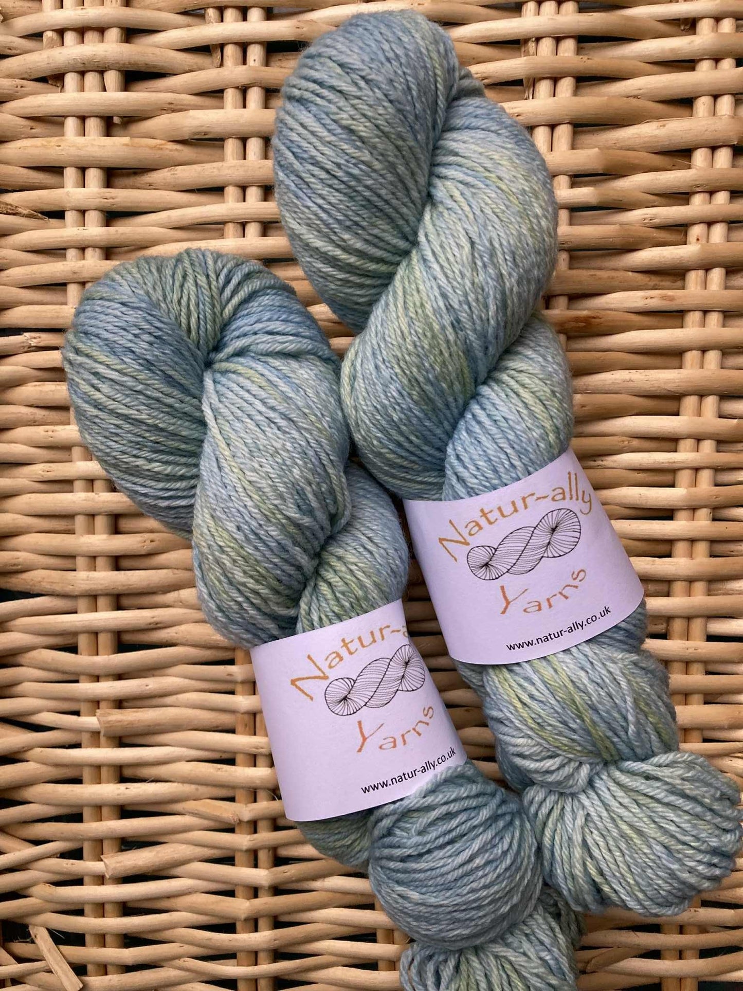 Caribbean Sea (light) - Organic Merino DK non superwash