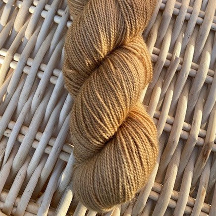 Cinnamon Bluefaced Leicester High Twist Sock yarn