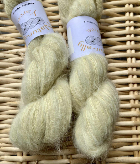Lime - Alpaca Fluff Lace