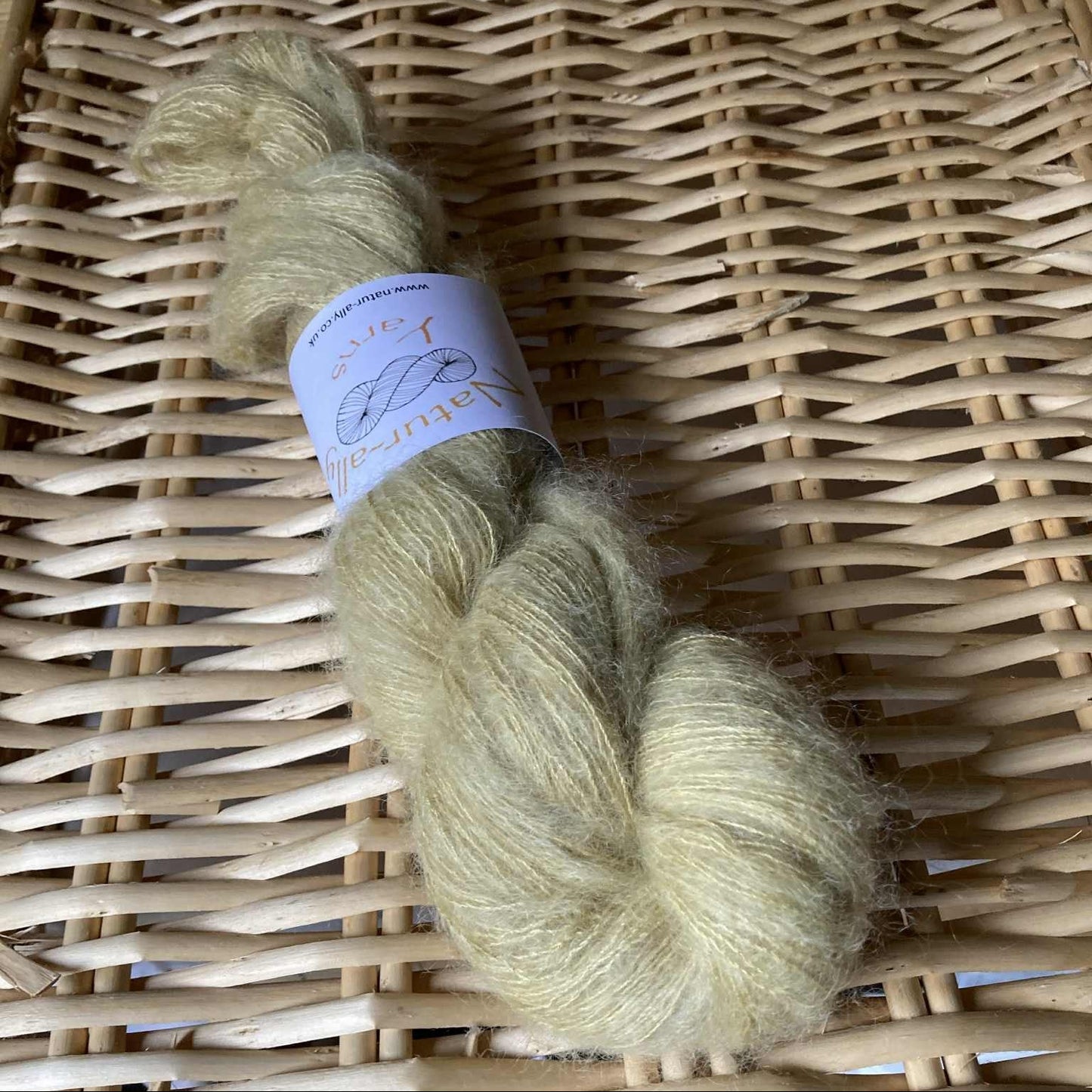 Lime - Mohair-silk Fluff Lace