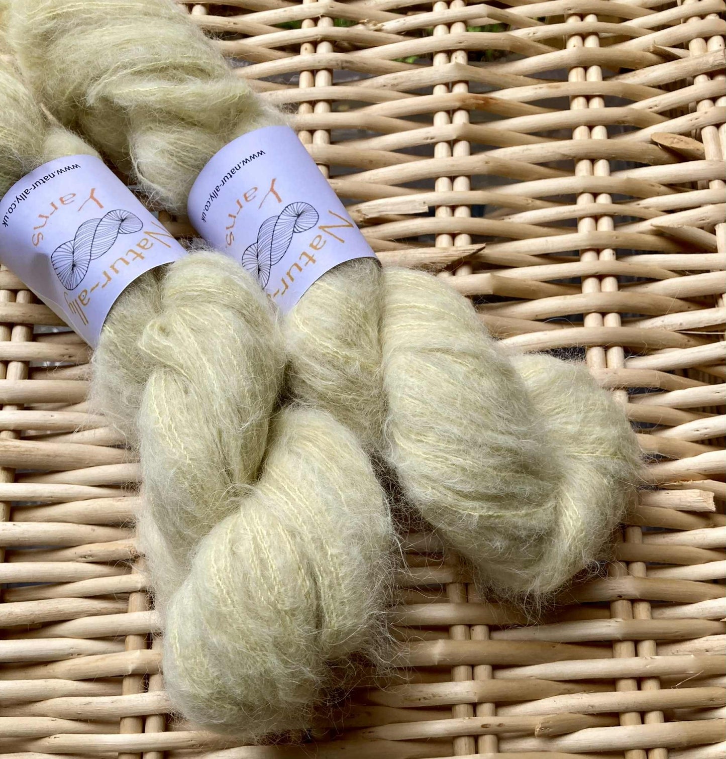 Lime - Alpaca Fluff Lace