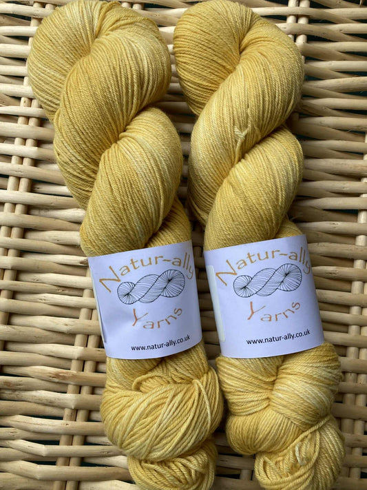 Old Gold - Organic Merino 4ply non superwash