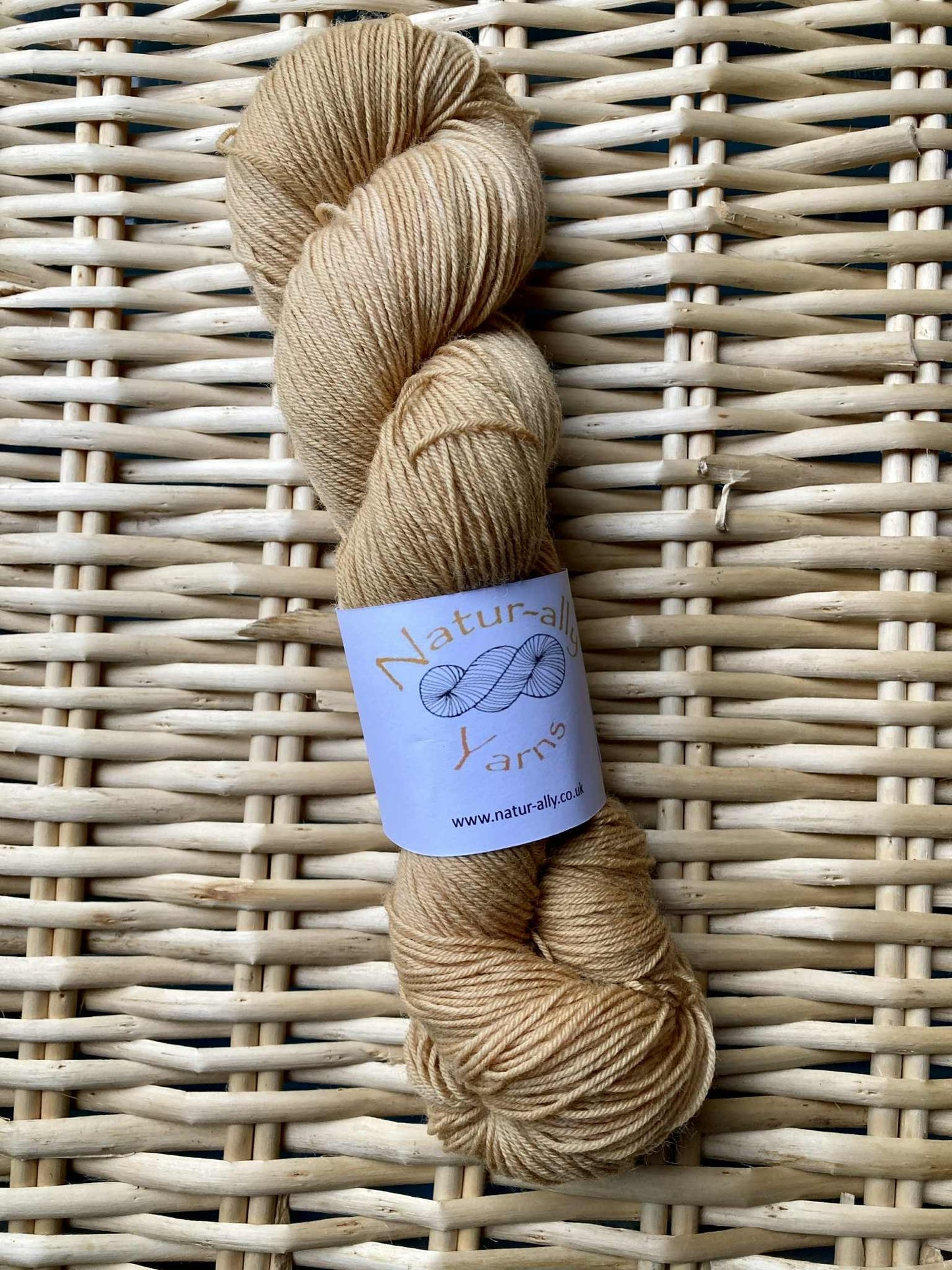 Pumpkin Pie - Organic Merino 4ply non superwash