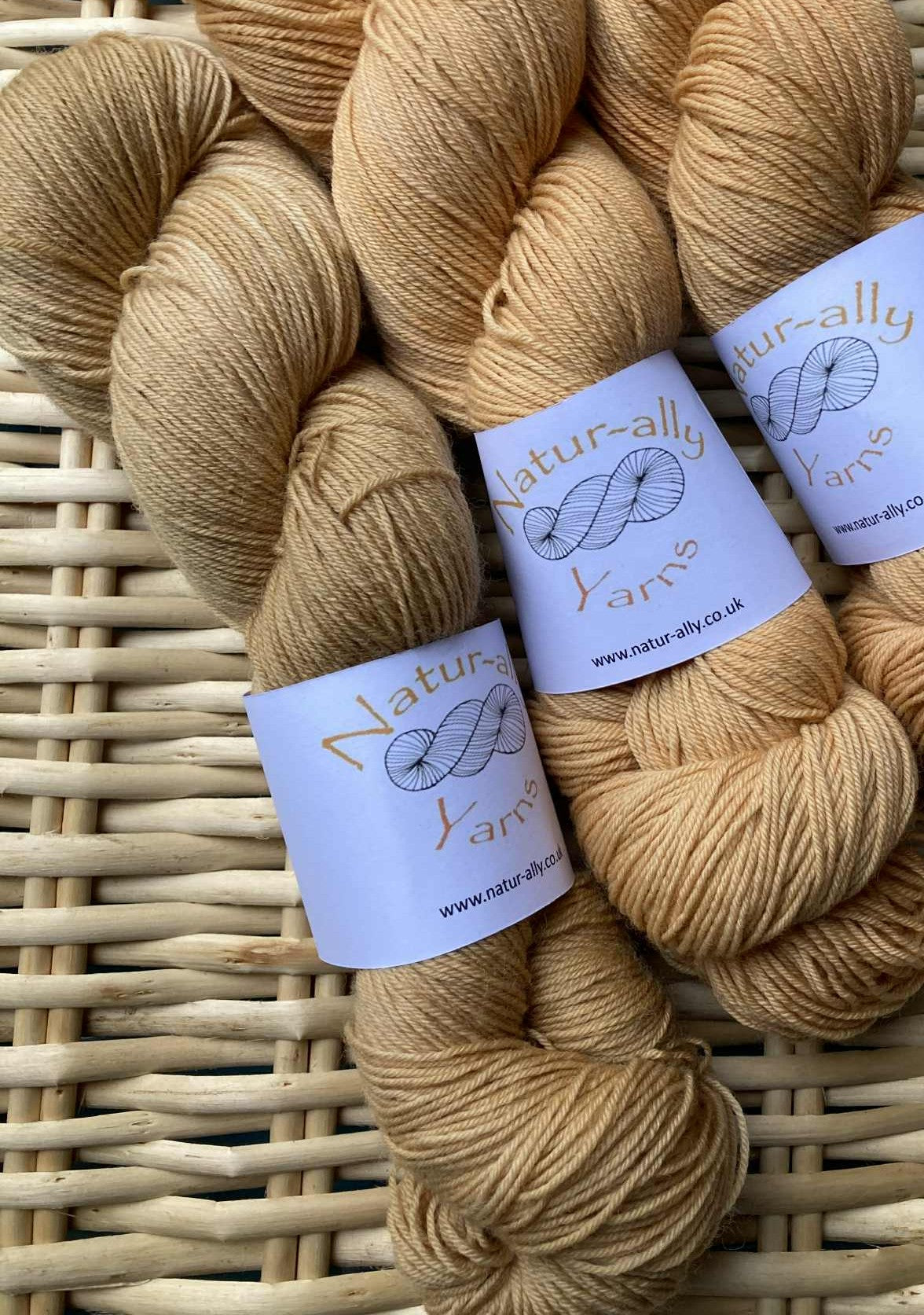 Pumpkin Pie - Organic Merino 4ply non superwash