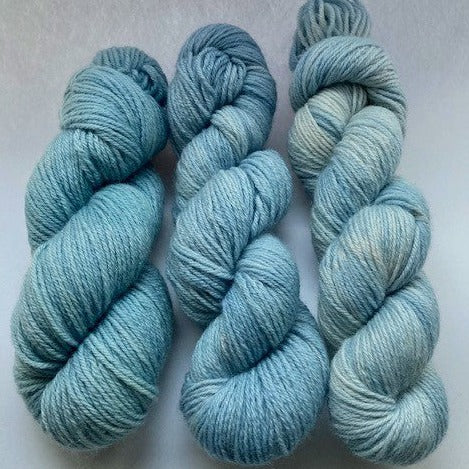 Sky Naturally dyed Bluefaced Leicester DK