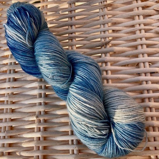 Woad Bluefaced Leicester 4 ply Sock yarn