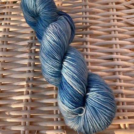 Woad Bluefaced Leicester 4 ply Sock yarn