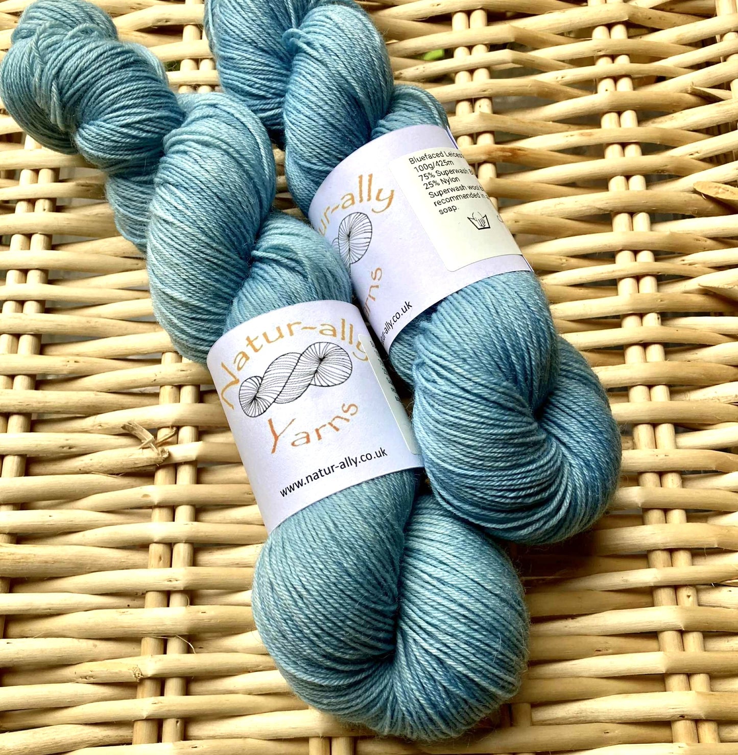 Sky - Bluefaced Leicester 4 ply Sock yarn